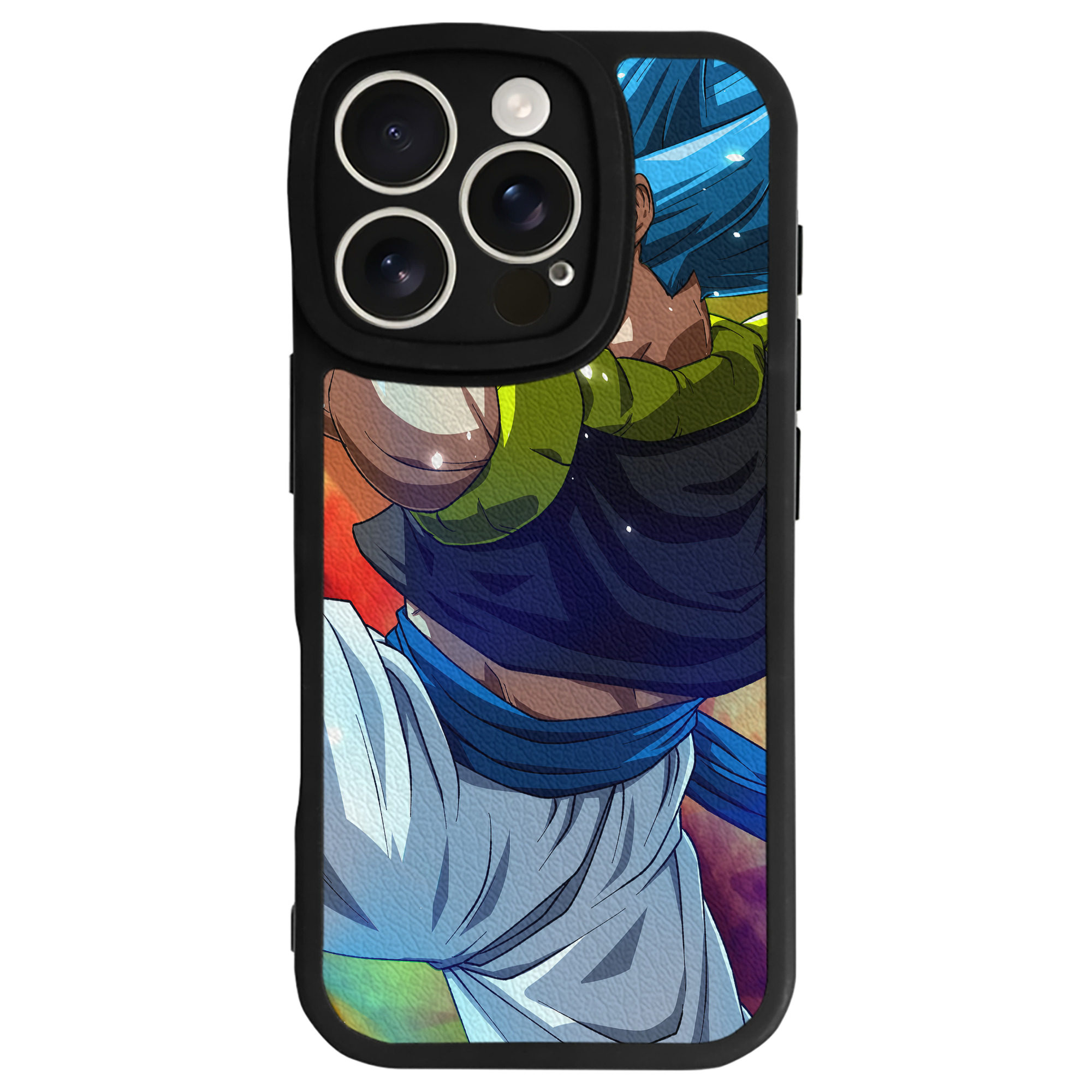 （画像用） ドラゴンボール DRAGON BALL 【iPhone 16シリーズ対応】シリコンスマホケース（レザー調） 材質：シリコン